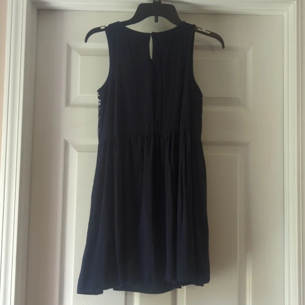 SO Navy Blue Girls size XL (14)‎ Embroidered Sleeveless Casual Summer Dress 128
